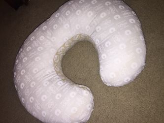 Boppy pillow with cover
