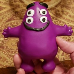 Mc Donalds Grimace Toy / Happy Meal / Collectable / Cactus Plant Flea Market / Figure / Hamburglar / Birdie