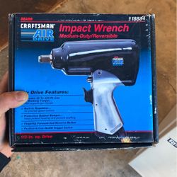 Craftsman Impact Wrench Medium-duty/ Reversible