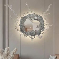LED Acrylic Splash Mirror 