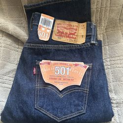 Levi’s 501 Blue Jeans 29x34