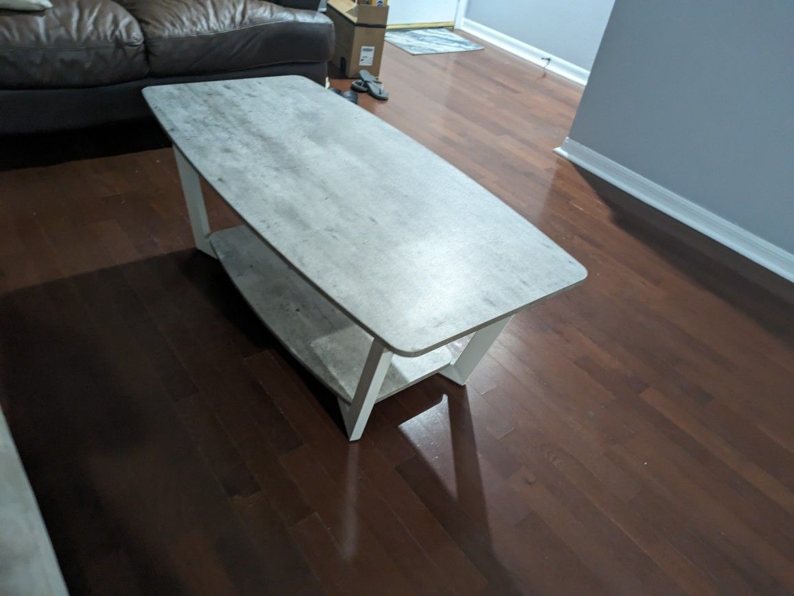 Coffee Table And Matching End Table