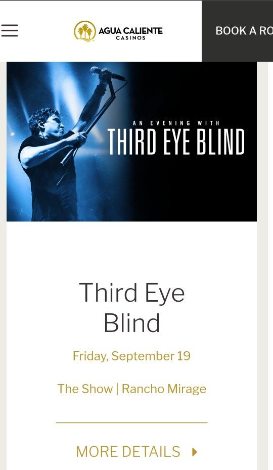 Third Eye Blind Concert Friday September 19