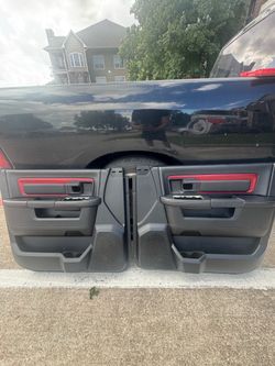 Front door panels ram 1500