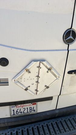 Chemical sign for van or truck