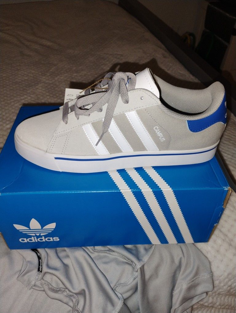 Tennis Shoes Men Size and a Half Adidas Original Campus