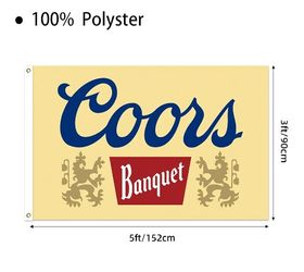 NEW Coors Beer Flag (3x5 Ft)