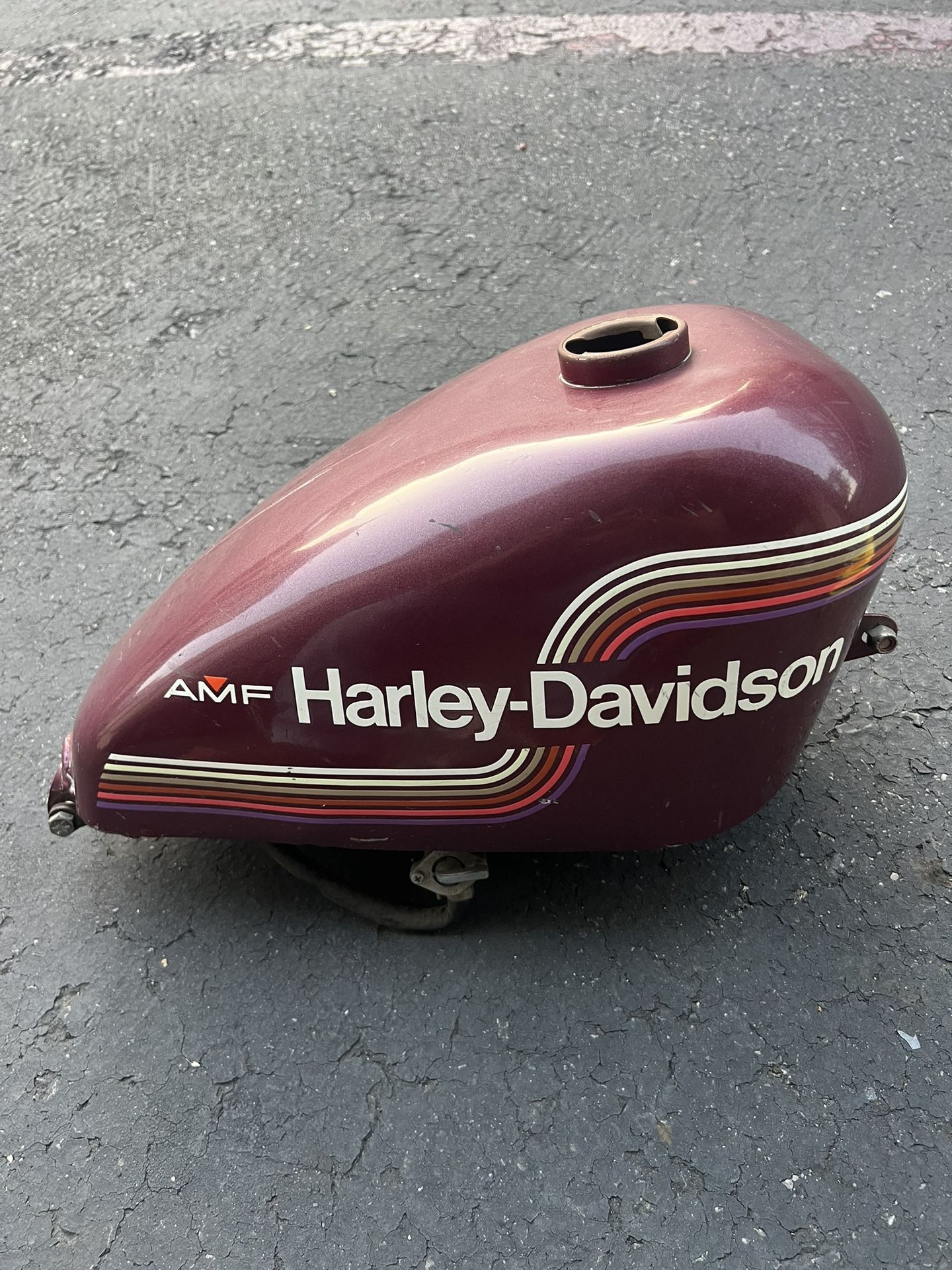 70s Harley Davidson AMF Fuel Tank