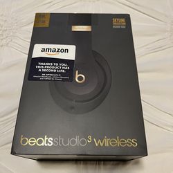 Beats Studio 3 Wireless headphones w/ Head Cushion
