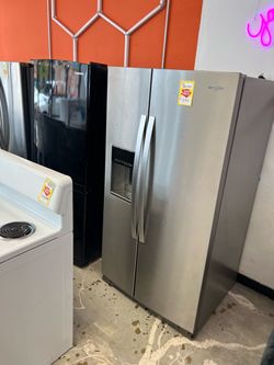 Stainless steel refrigerator clean