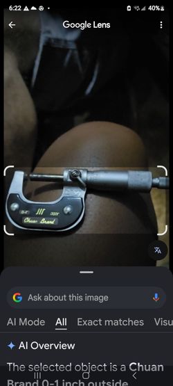 Vintage chuan brand micrometer