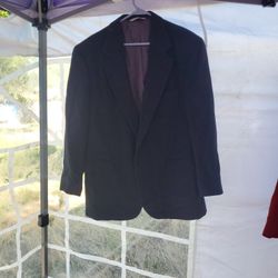Black Color  Vintage  Mens Blazer  Size  XL  I ASK  $20.00