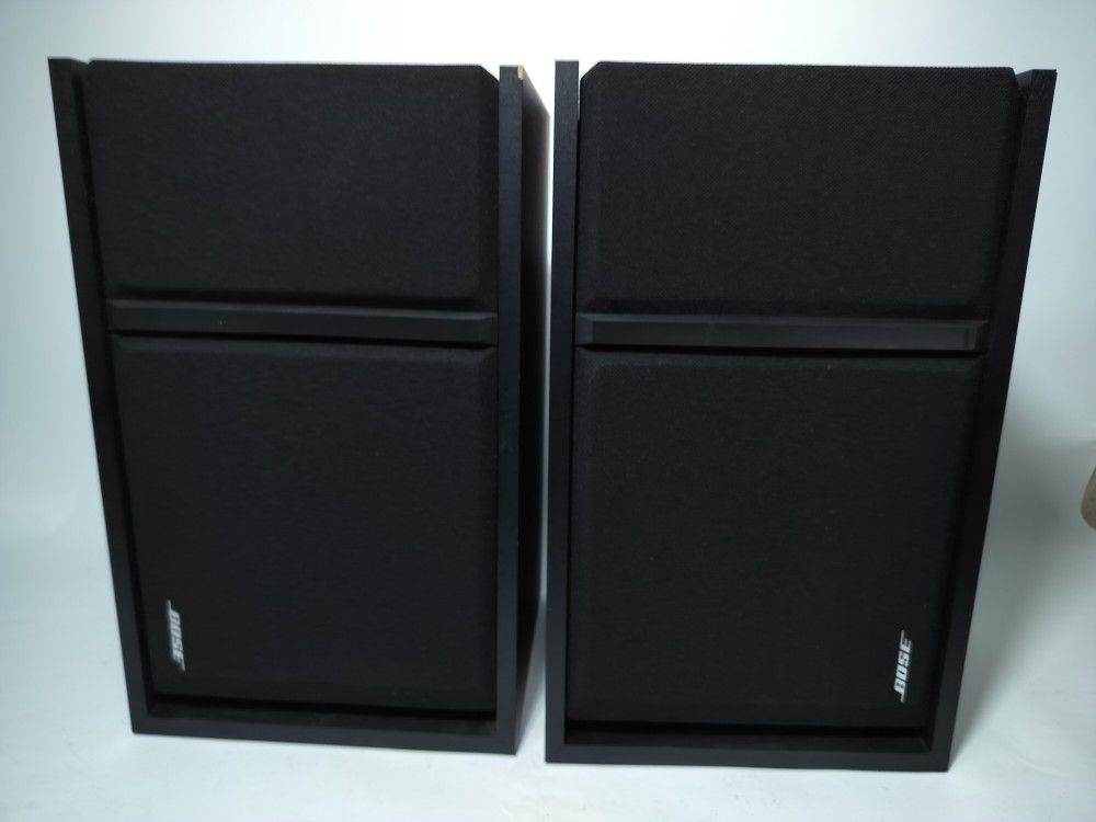 BOSE 301 Series III Direct Reflecting Home Speakers HiFi Matching Numbers Black