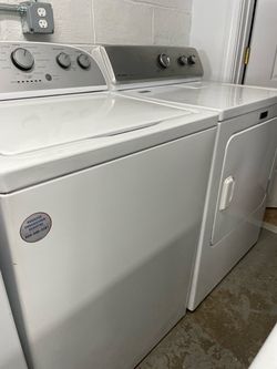 Washer And Dryer