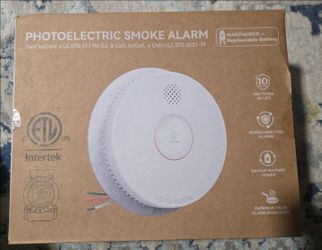 Photoelectric Smoke Detector Fire Alarm