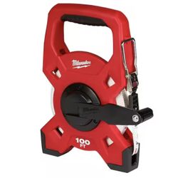 Milwaukee Open Reel 100 ft. SAE Tape Measure
