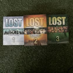 Lost Complete Seasons, 1, 2 and 3