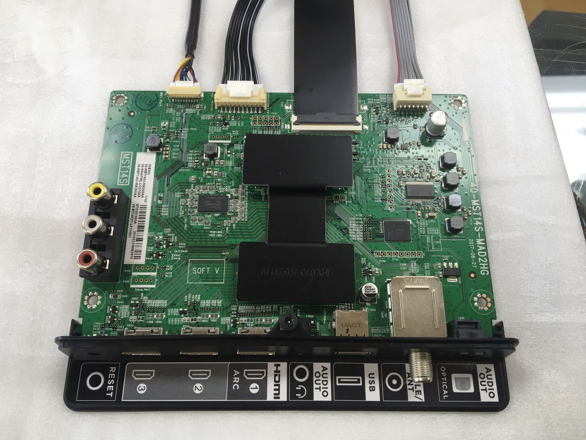 TCL Roku TV 40-MST14S-MAD2HG Main Board for Model 40S305 and More - Came from cracked screen TV