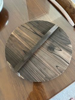 Brand New 12.5in Wooden Pan Lid
