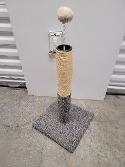 Cat Scratching Post And Toy