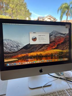 21.5” iMac all in one desktop computer 10.13.6