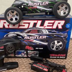 Rustler Green RC Car
