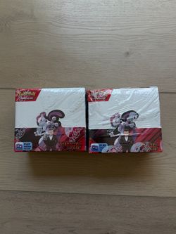 Pokemon Destined rivals damaged booster box