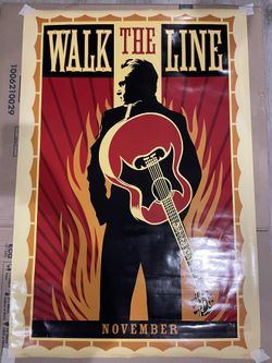 Walk The Line Movie Poster 