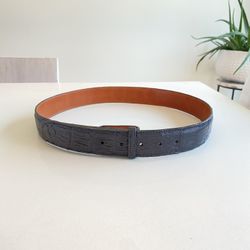 Authentic Alligator Skin Belt 