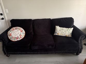 Wayfair Black Couch 