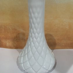 Vintage Milk Glass Vase