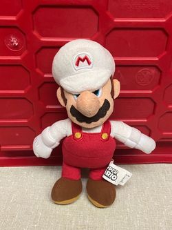 Super Mario Fire Mario Plush