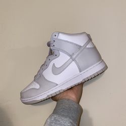 Nike Dunk High Vast Grey Size 4.5Y