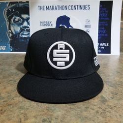 Nipsey Hussle Marathon clothing snapback hat - Jordans New era