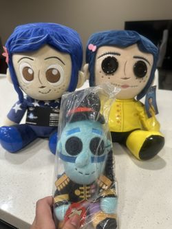 Coraline Plushies