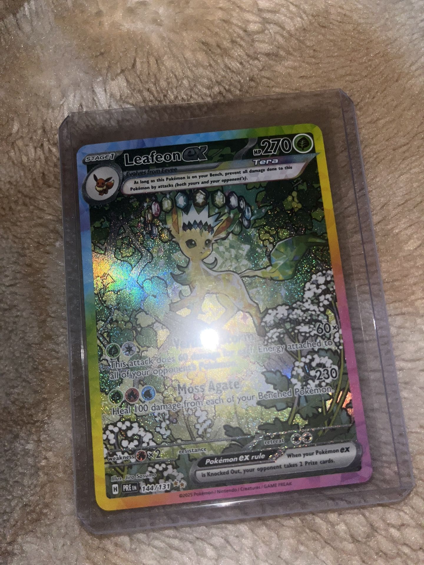 leafeon ex prismatic