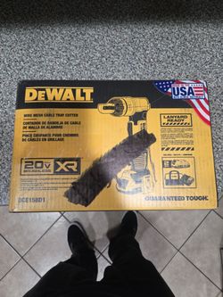 Brand new Dewalt 20v max xr brushless wire mesh cable tray cutter
