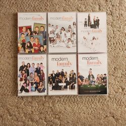 Modern Family Seasons 1-6 Dvd Sets