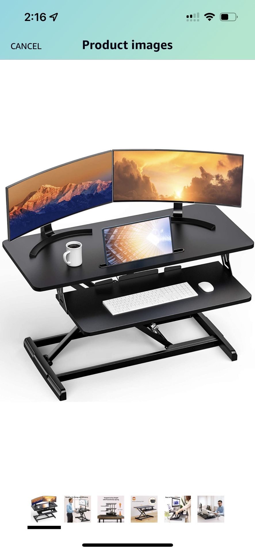 Stand Up Desk Converter 