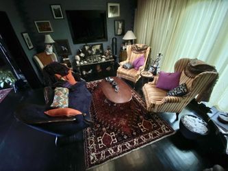 2 wing chairs