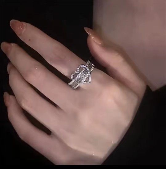 Silver heart ring #silverring #heartjewellery