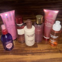 Victoria secret lotion and body spray bundle