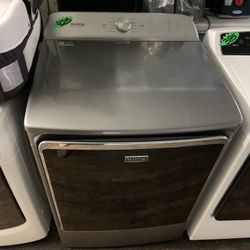 Stainless Steel Maytag Dryer 