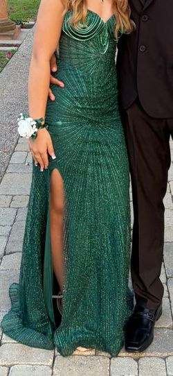 Green prom dress