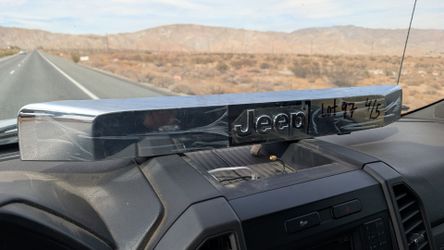 08-12 Jeep Liberty Tailgate handle Hatch Chrome Trim Panel lift gate NOS OEM
