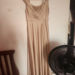 Gold Dress