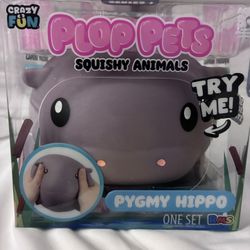 Five Below Pygmy Hippo Squishy