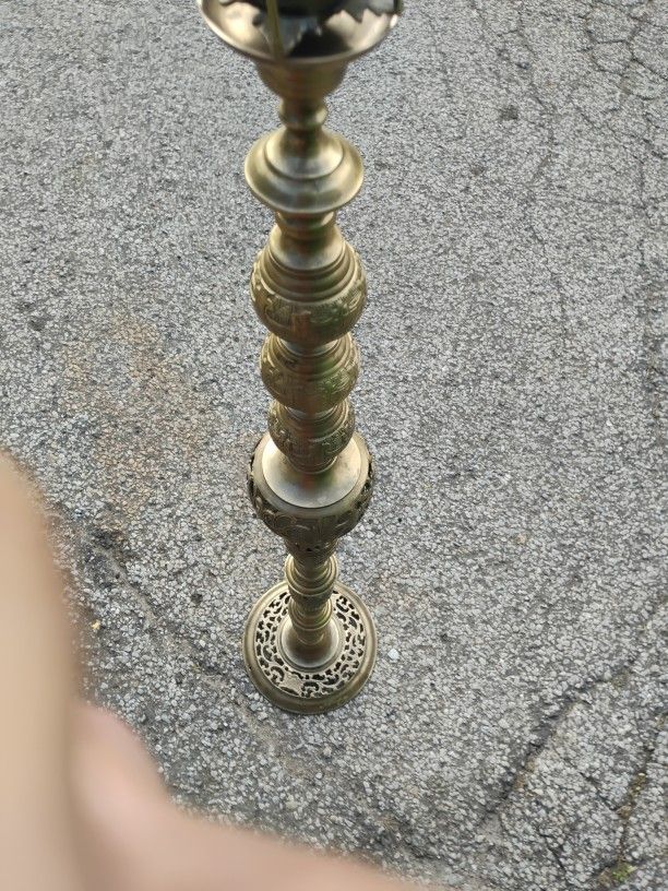 12 Piece Persian Lamp stand Valued Approximately $4,000 From 1800s