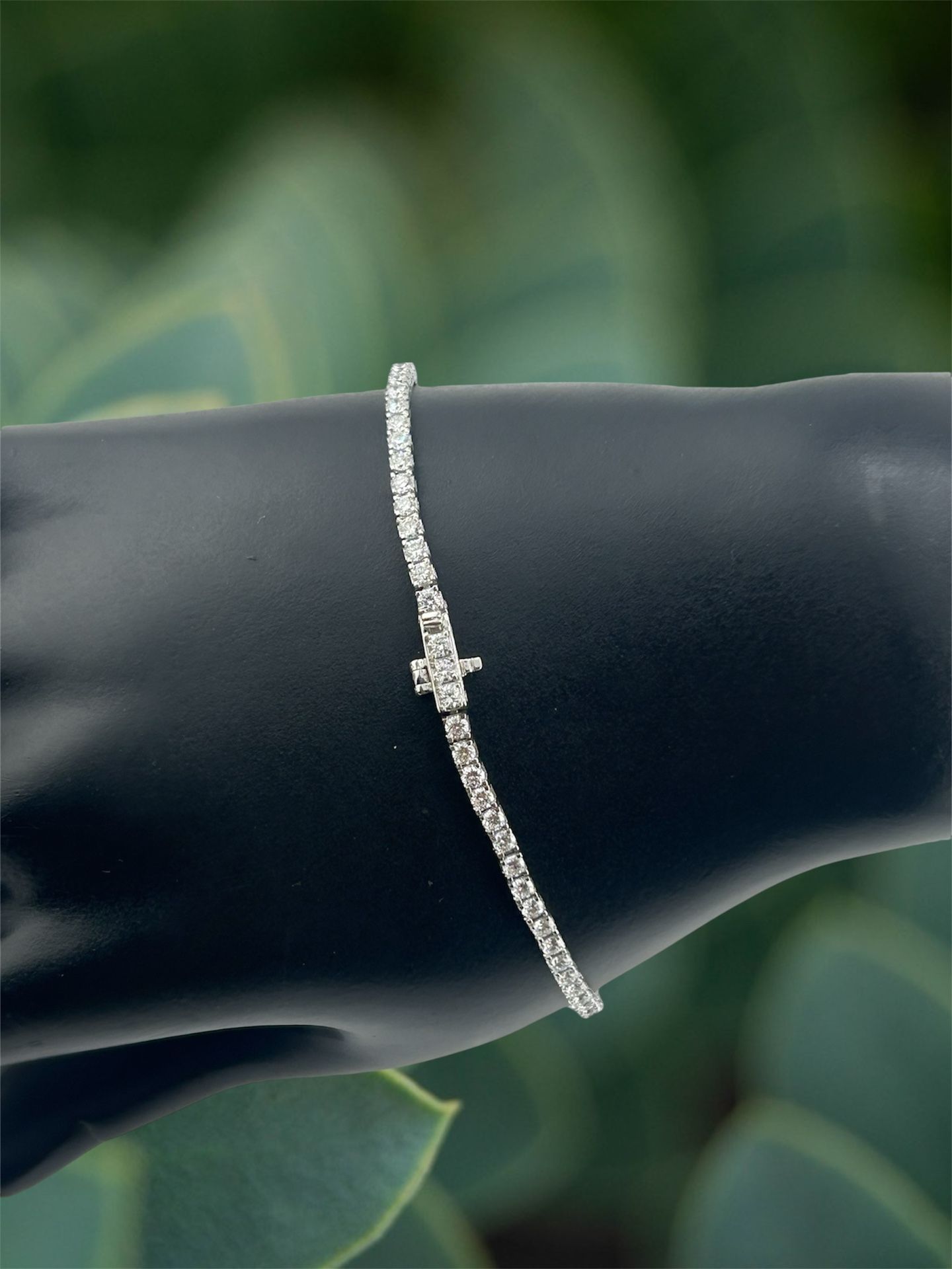 Tennis Bracelet In 14k White Gold