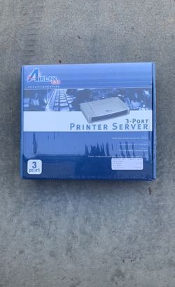 New AirLink 101 USB 2.0 Printer server 3 Port APSUSB2 Printserver Sealed
